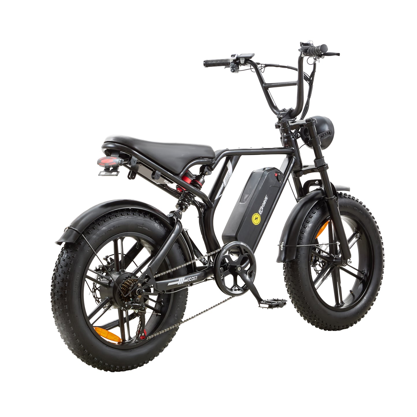 Black electric bike