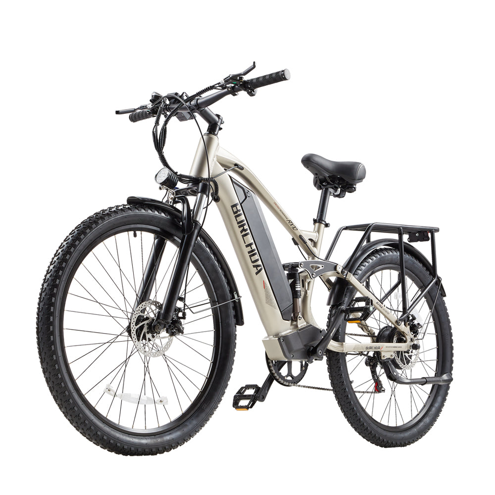 BURCHDA RX10 City Commuting 48V 17.5Ah Full Suspension Electric Bike Burchda Bikes Official Store