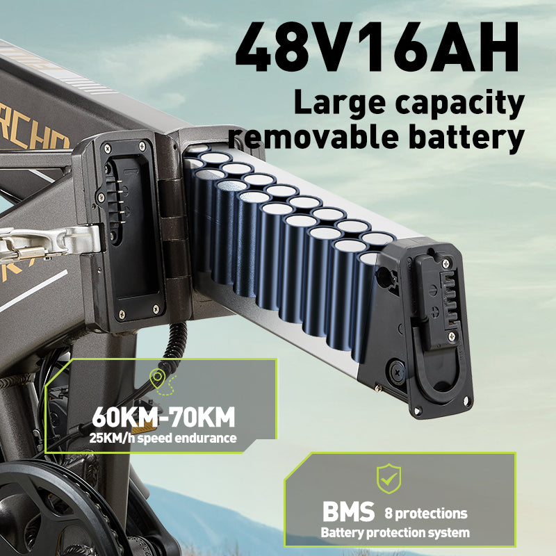 Burchda R7 48V16AH Battery