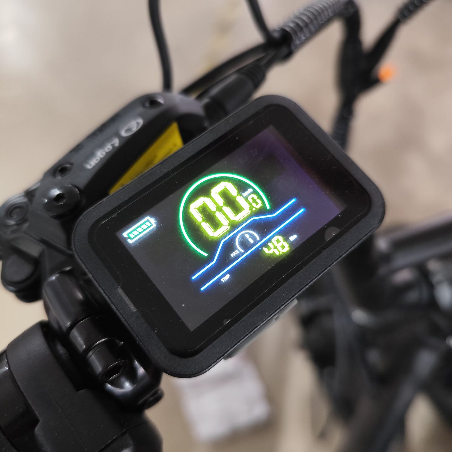 Original LCD Display(include Button) For BURCHDA E-bike
