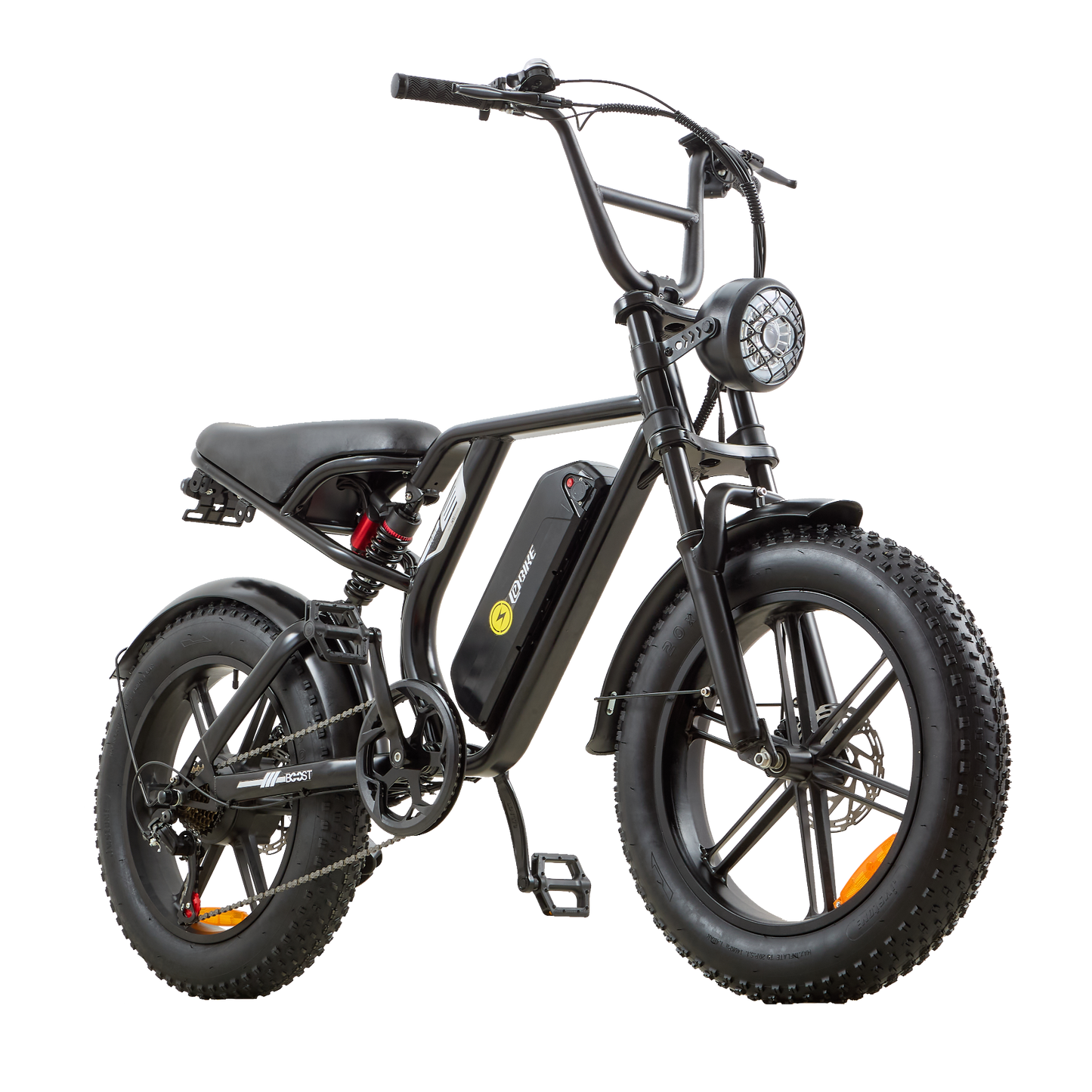 Black electric bike