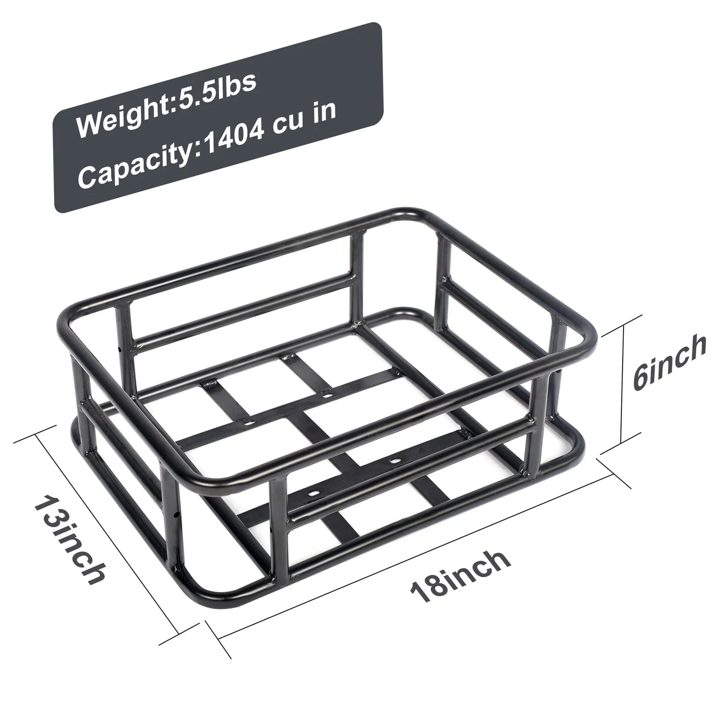 Panier de rangement arrière pour vélos électriques BURCHDA