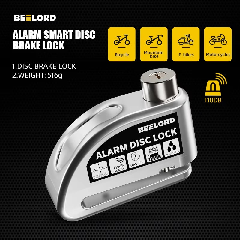 burchda Disc Brake Alarm Lock