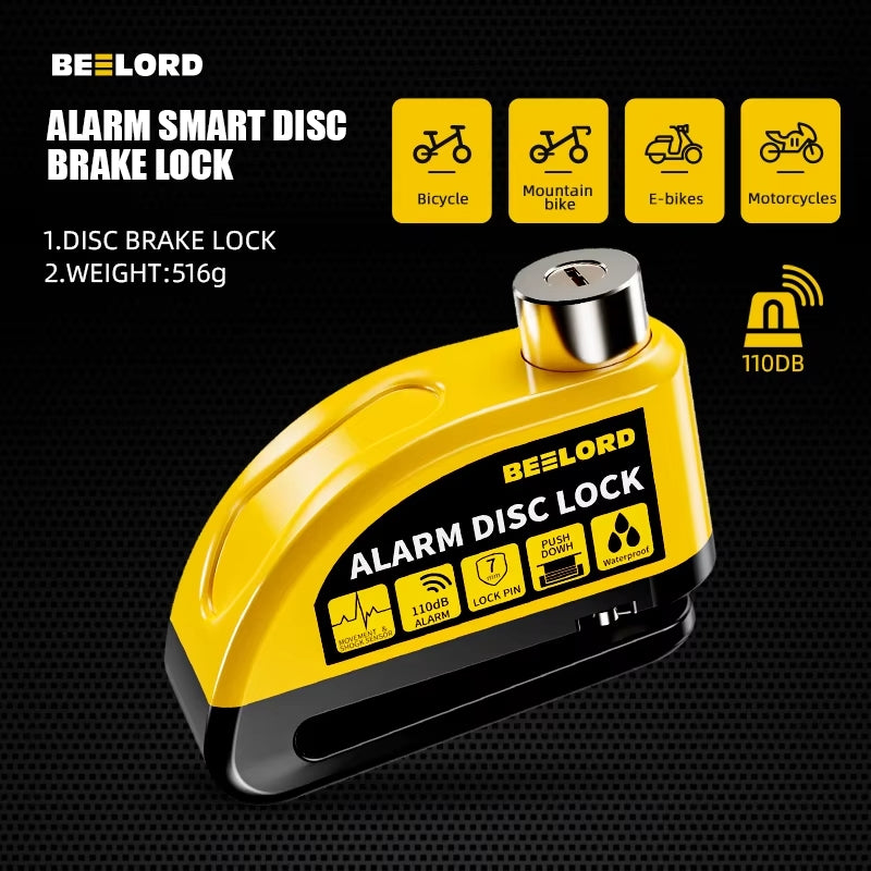 burchda Disc Brake Alarm Lock