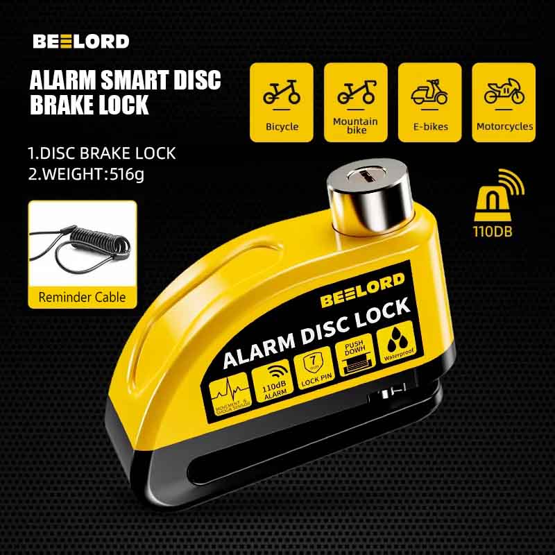 burchda Disc Brake Alarm Lock