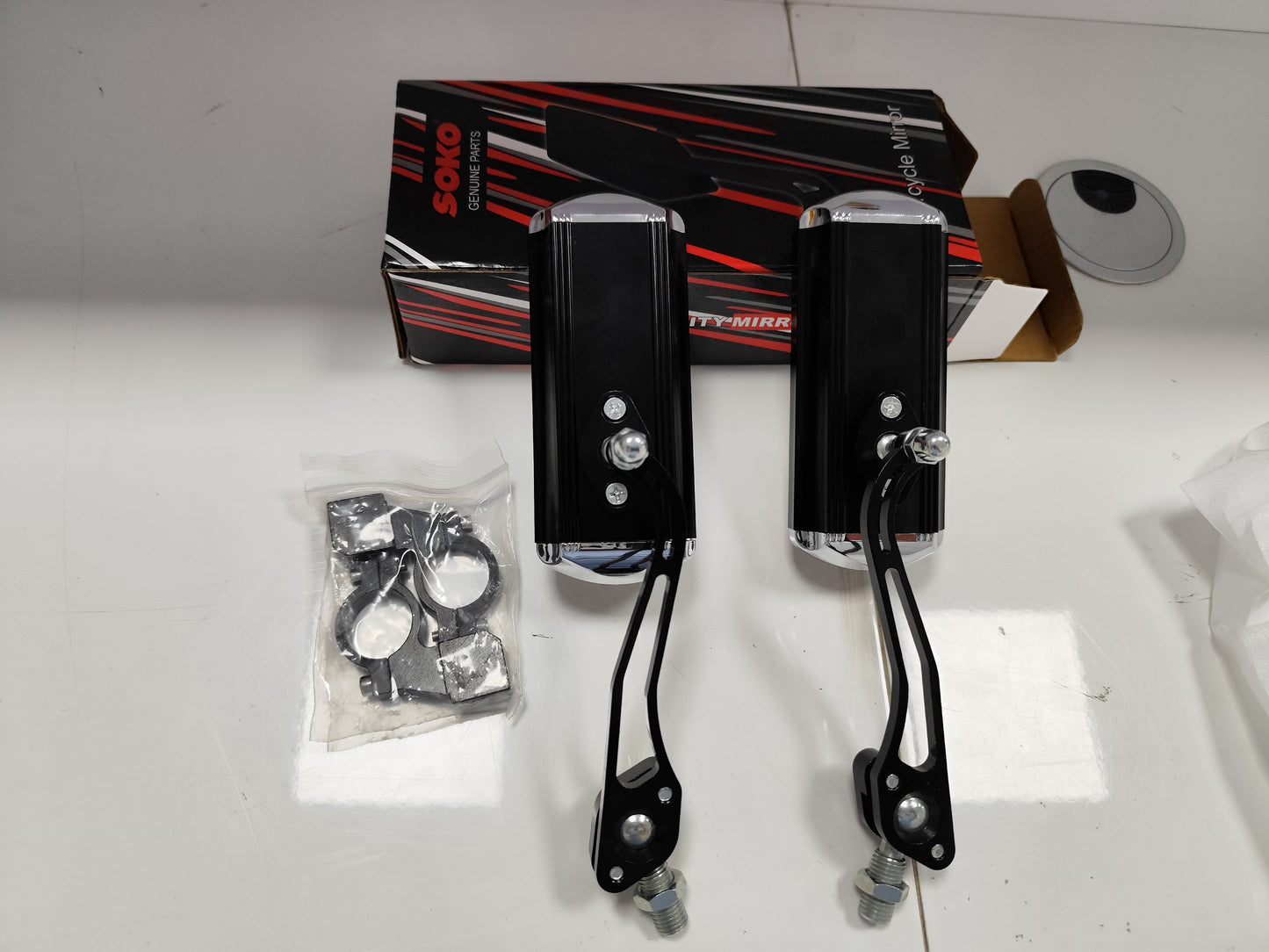 Specchietto retrovisore originale per Burchda E-bikes