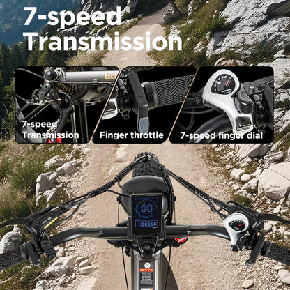 Burchda R7 7-speed transmission
