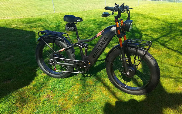 Burchda E-bike mountain trail