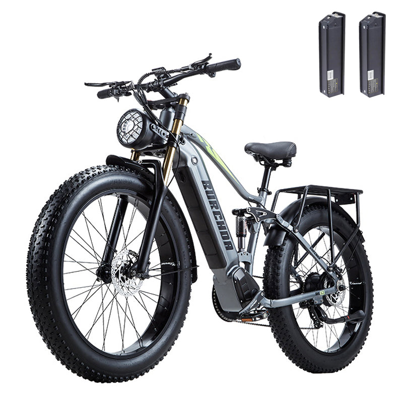 BURCHDA RX80 (actualizada) Bicicleta eléctrica todoterreno con neumáticos anchos para adultos [Preventa]