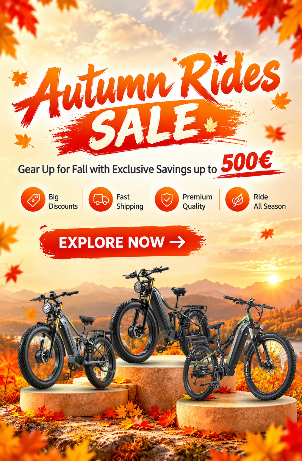 burchda autumn rides sale