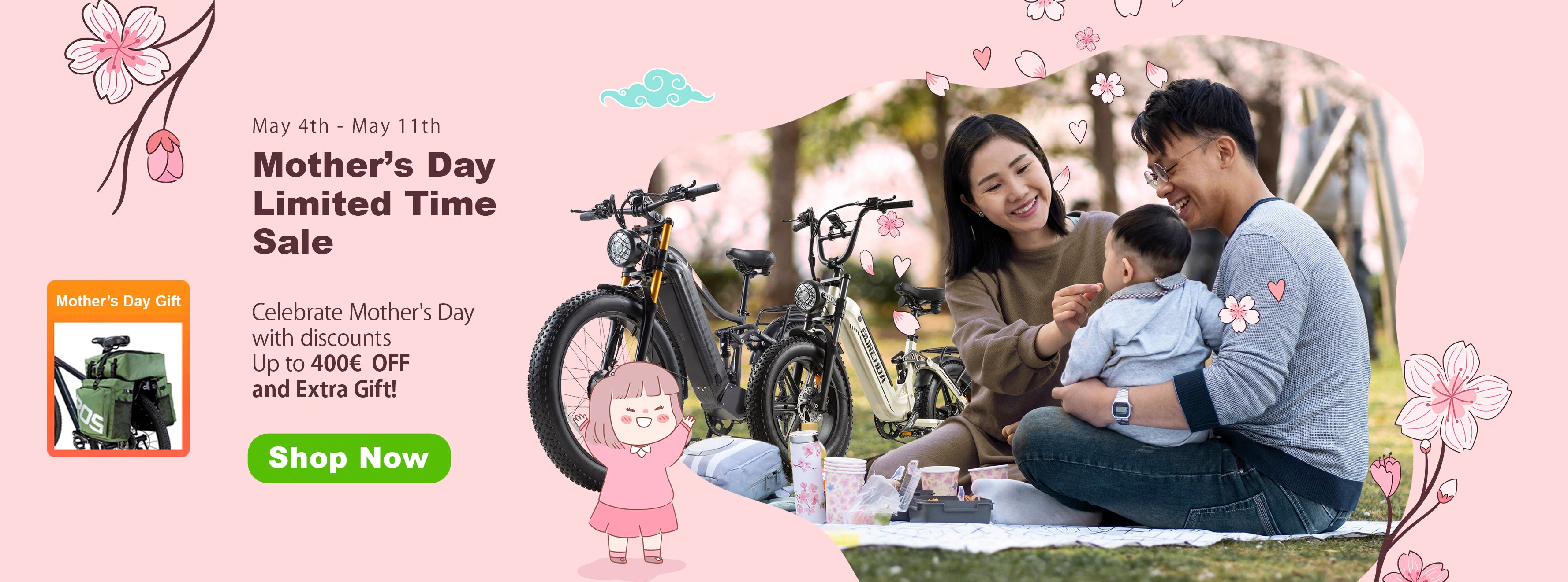 Burchda Mother' Day sale