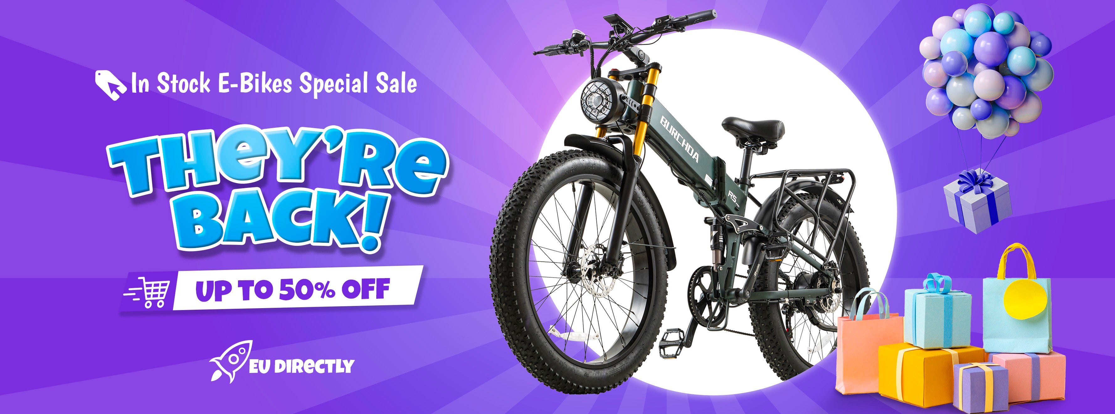 burchda ebike back in stock banner
