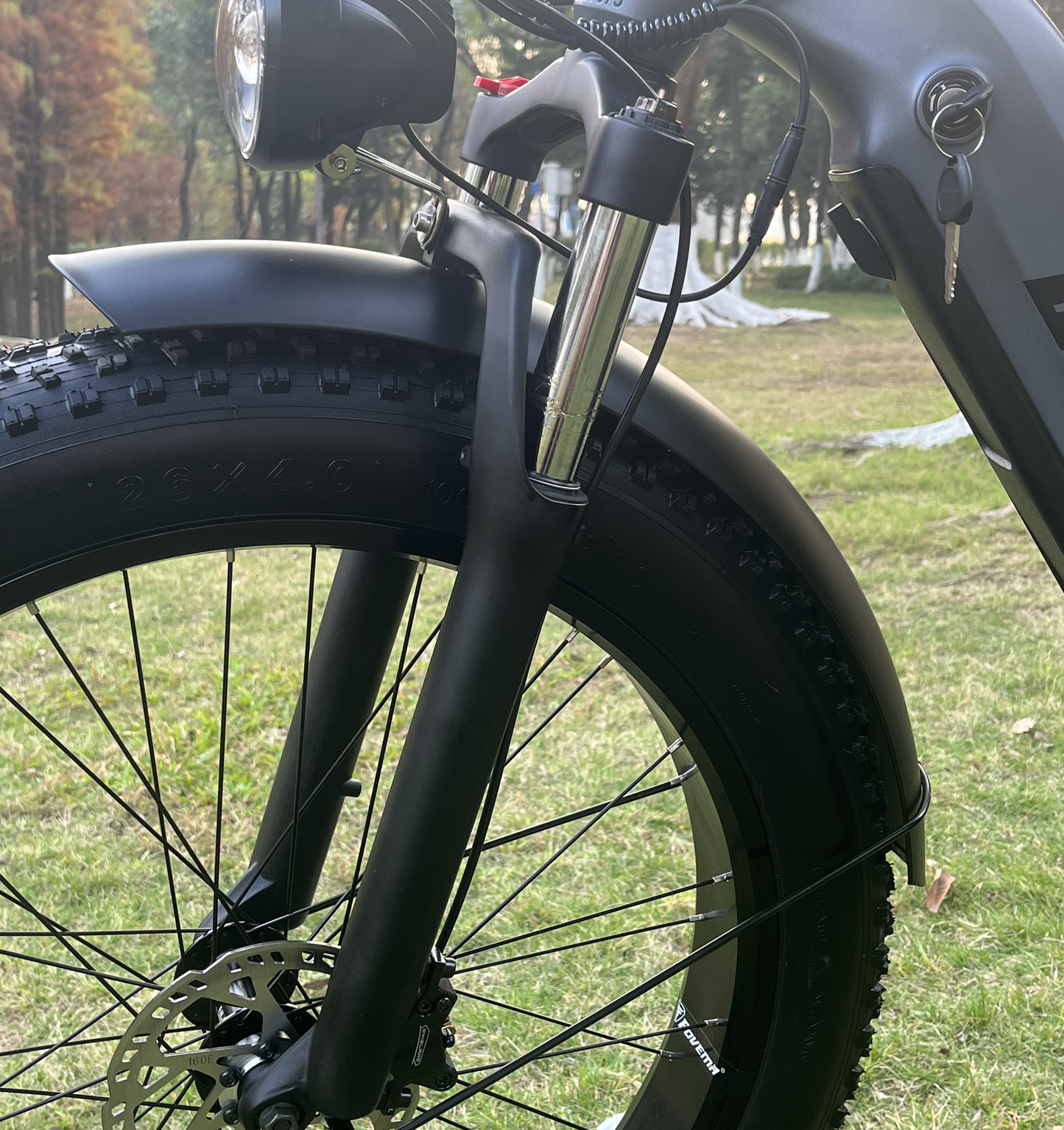 Vorderradgabel-Stoßdämpfer für Burchda E-Bikes