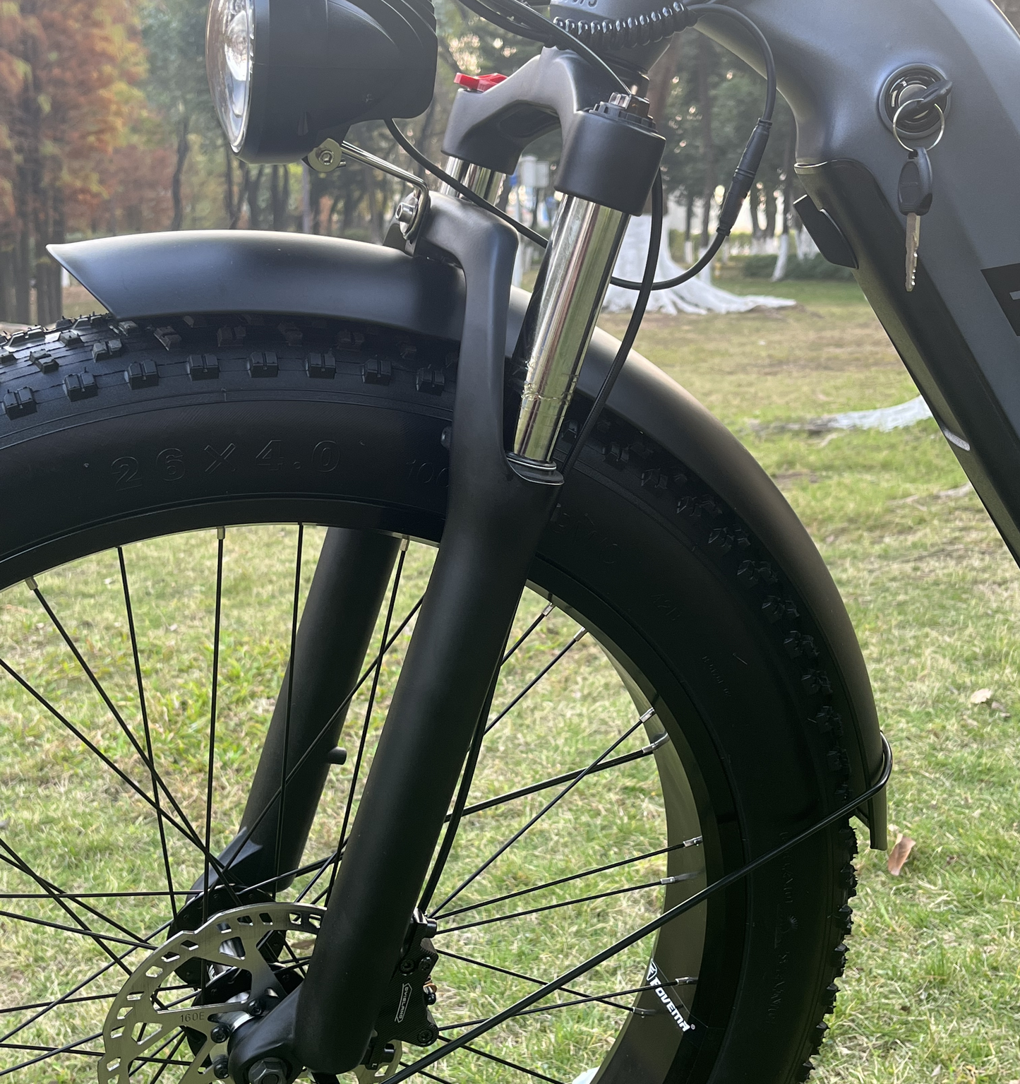 Voorvorkschokdemper voor Burchda E-bikes